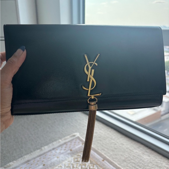 Authentic YSL Clutch.. Poshmark can authentic for you. - Picture 14 of 16